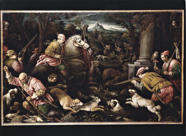 Anonimo — Leandro Bassano 1557-1622. Scene di caccia — insieme